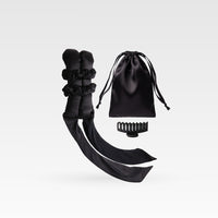 Rizador de pelo sin calor de seda - Negro