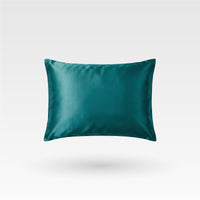 Premium dabīgā zīda spilvendrāna - Tumšs tirkīzs