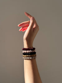 small silk scrunchies from 222 momme mulberry silk