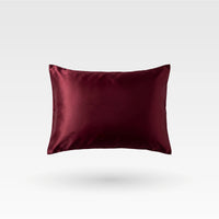 Premium Natural Silk Pillowcase - Bordeaux