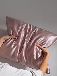 23 Momme Envelope Silk Pillowcase - Lotus Pink
