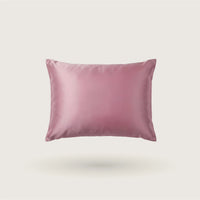 Pale Mauve silk pillowcase with envelope closure, 100% mulberry silk, 23 momme, 6A grade, OEKO-TEX certified – SilkWide