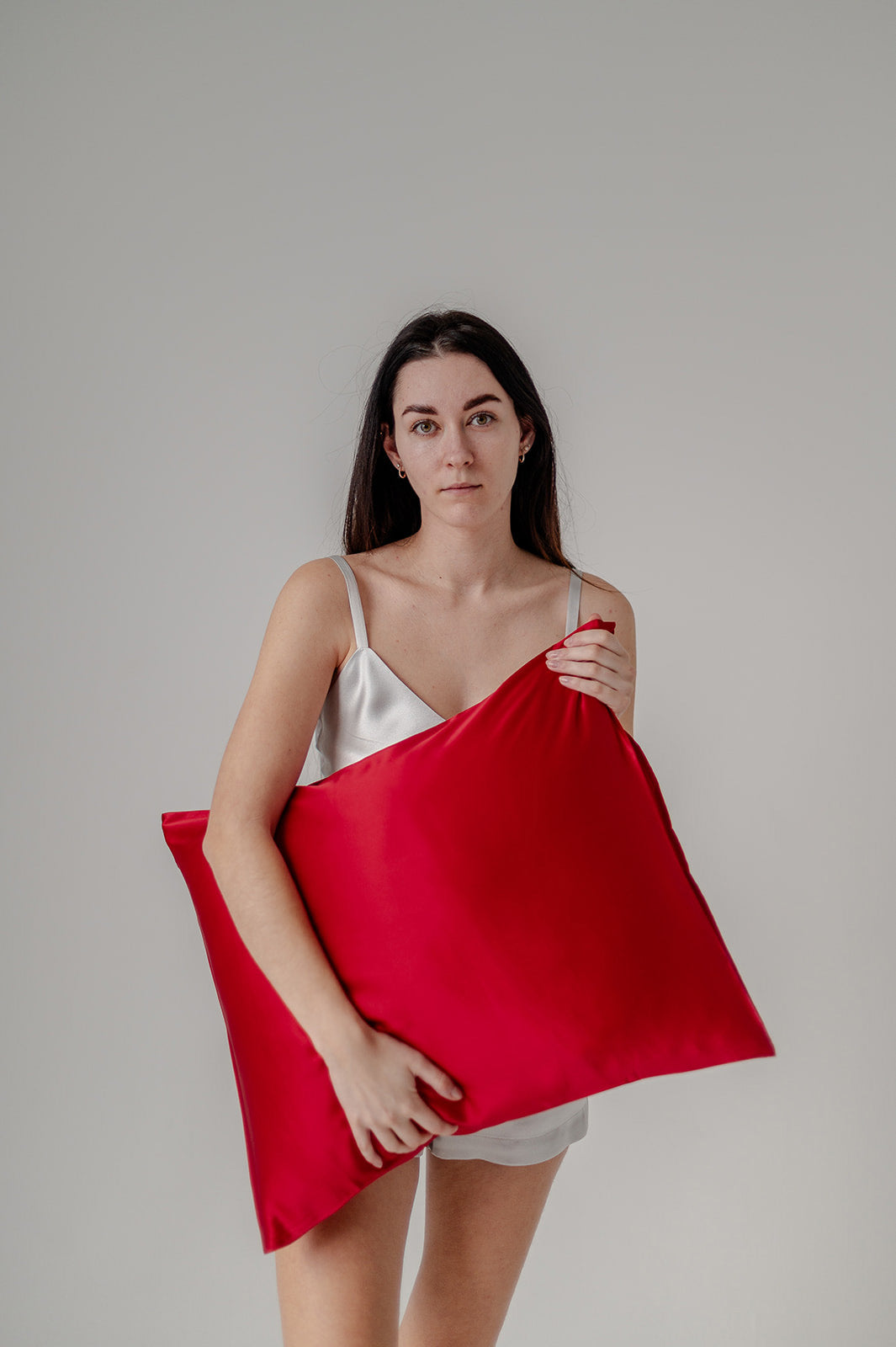 25 Momme Envelope Silk Pillowcase - Wine Red