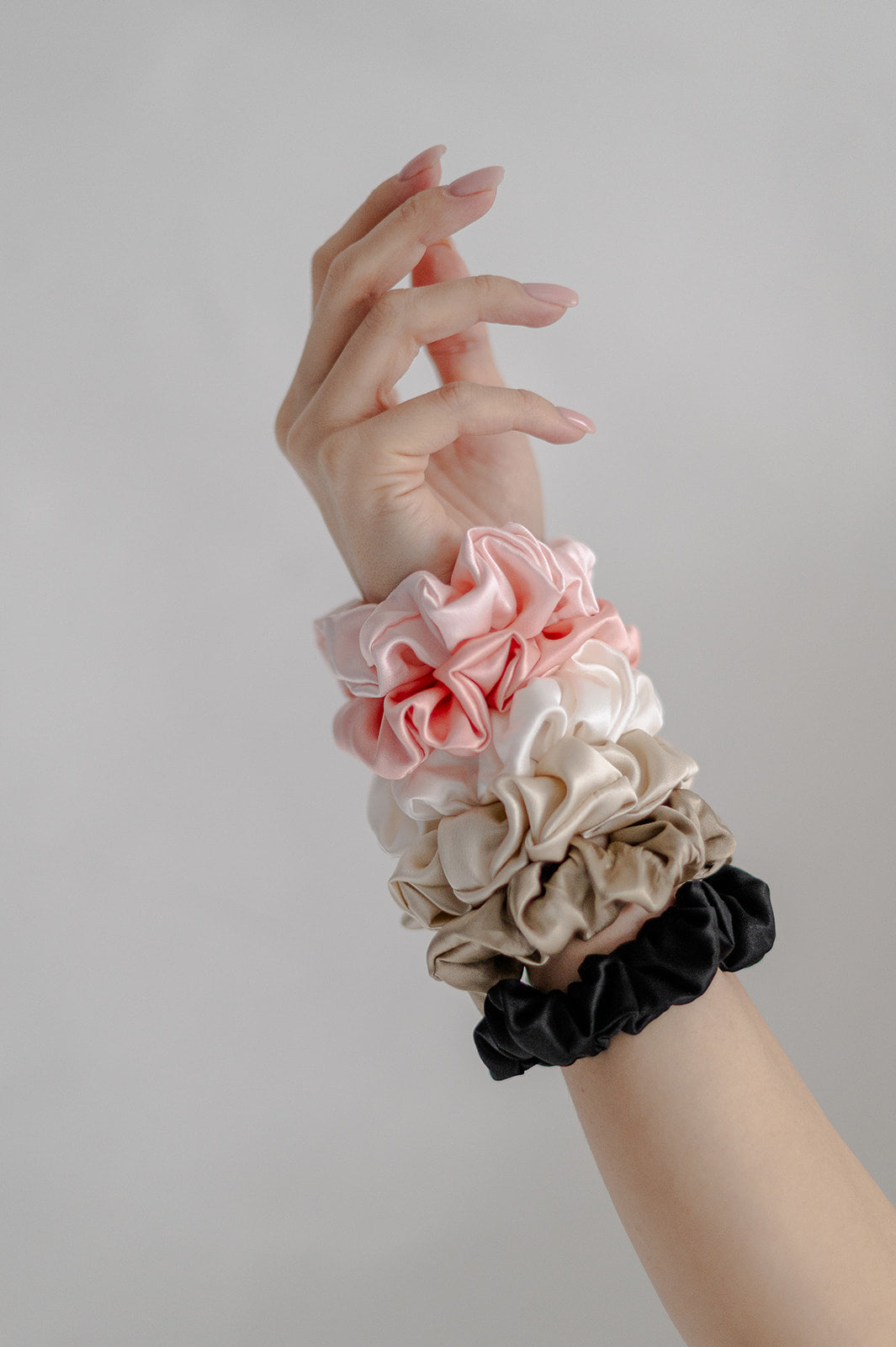 Medium Pure Silk Scrunchie for All Hair Types