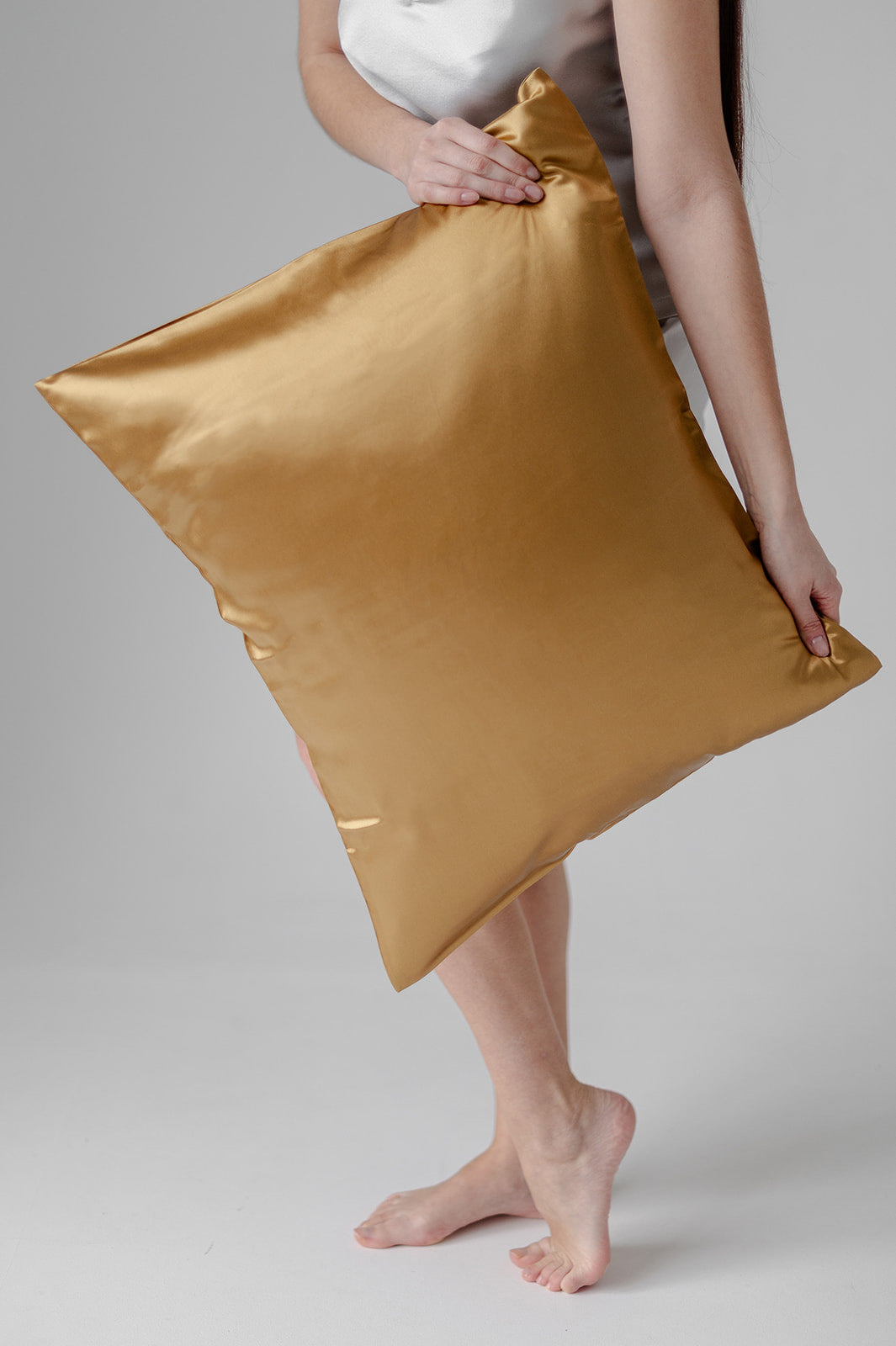 22 Momme Envelope Silk Pillowcase - Gold