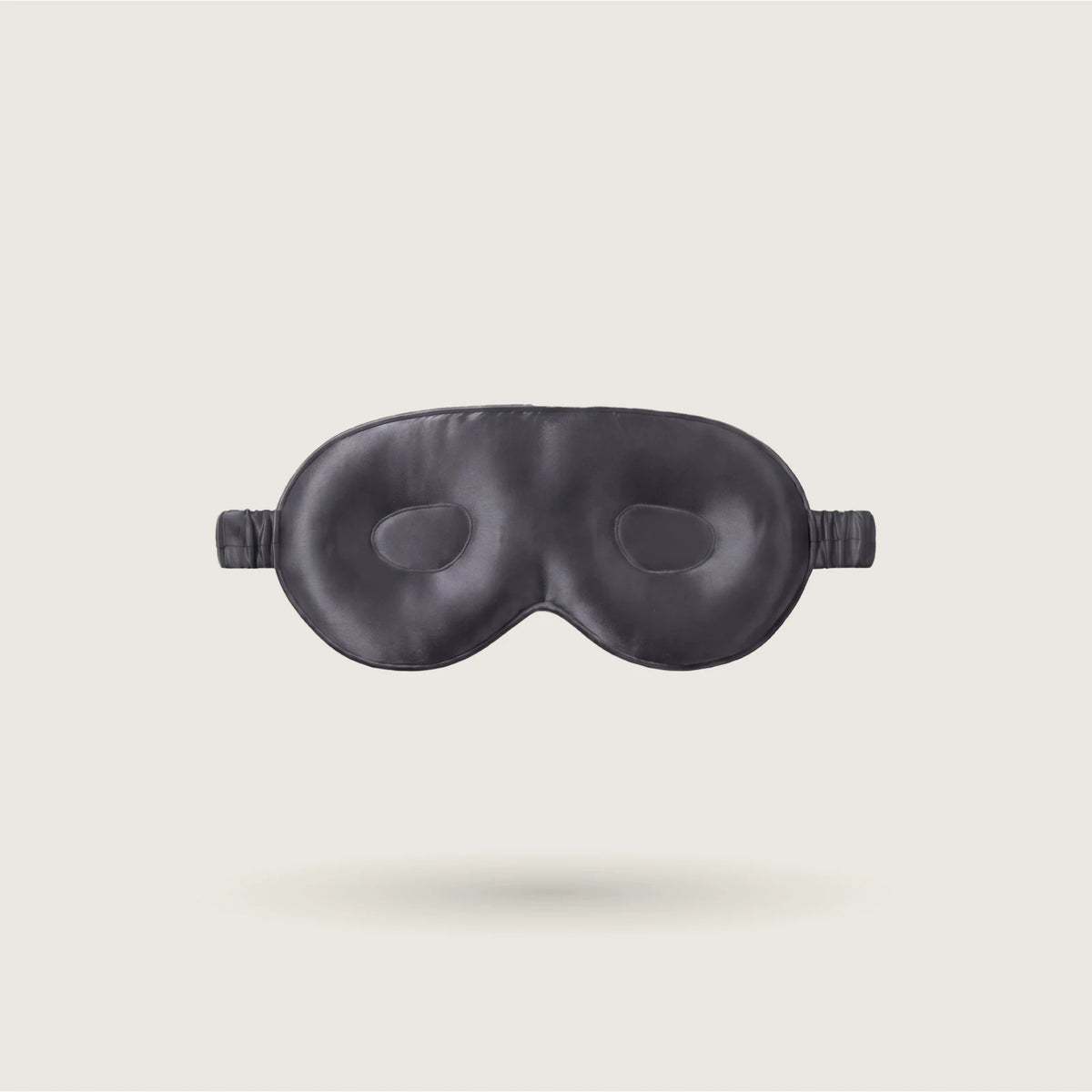 3D contoured LashProtect silk sleep mask in Graphite, protects eyelashes, 100% mulberry silk, 23 momme – SilkWide