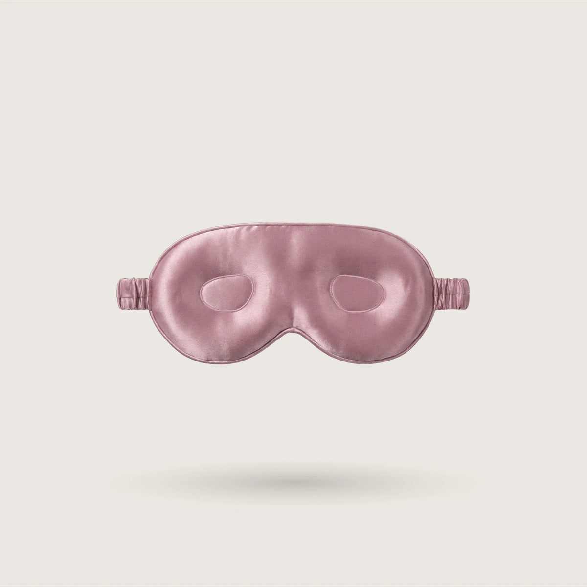 3D contoured LashProtect silk sleep mask in Pale Mauve, protects eyelashes, 100% mulberry silk, 23 momme – SilkWide