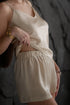 Pure Mulberry Silk Shorts - Golden Champagne