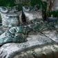 Juego de cama de lujo de seda jacquard - Belmonte Pinie