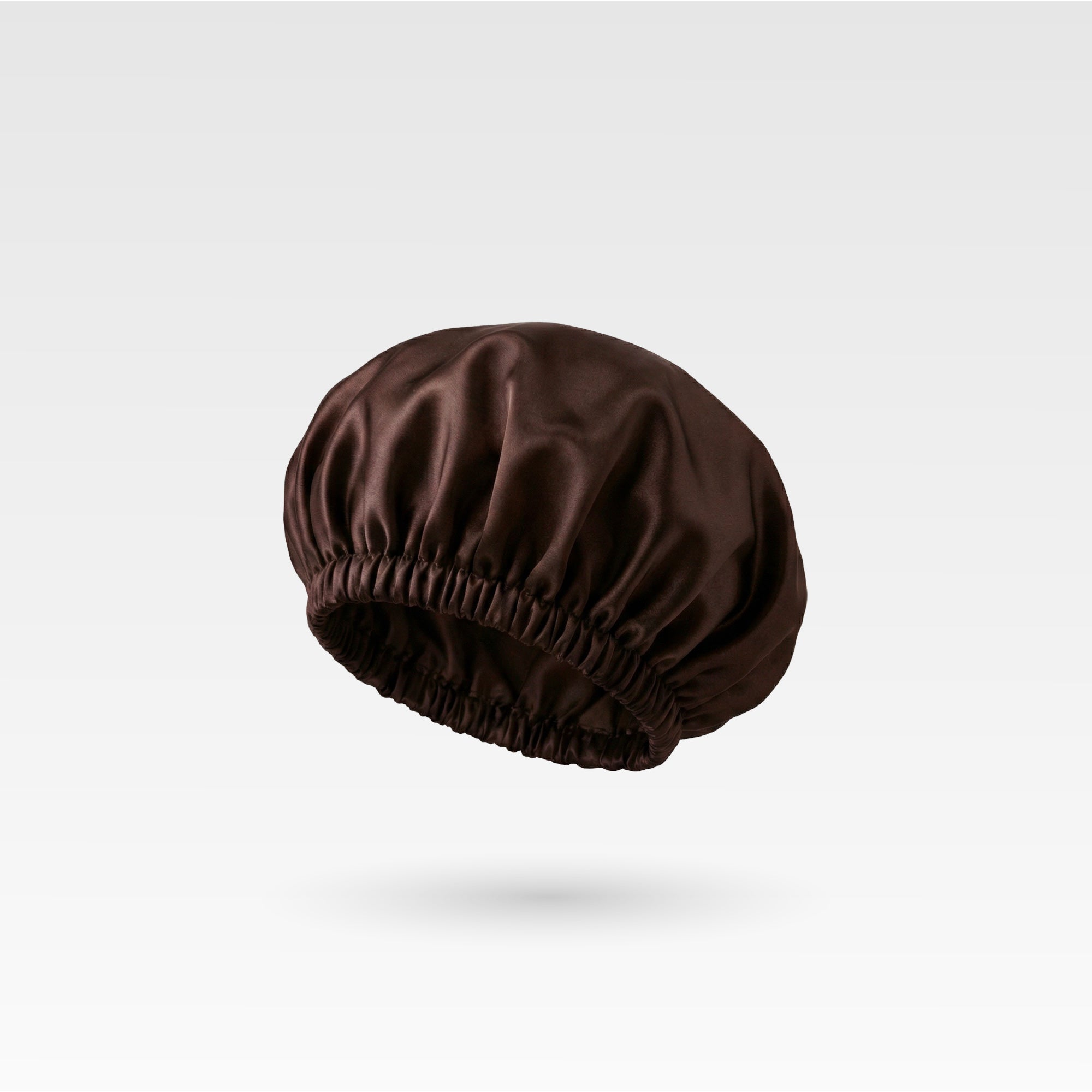 Gorro de seda clásico premium - Chocolate