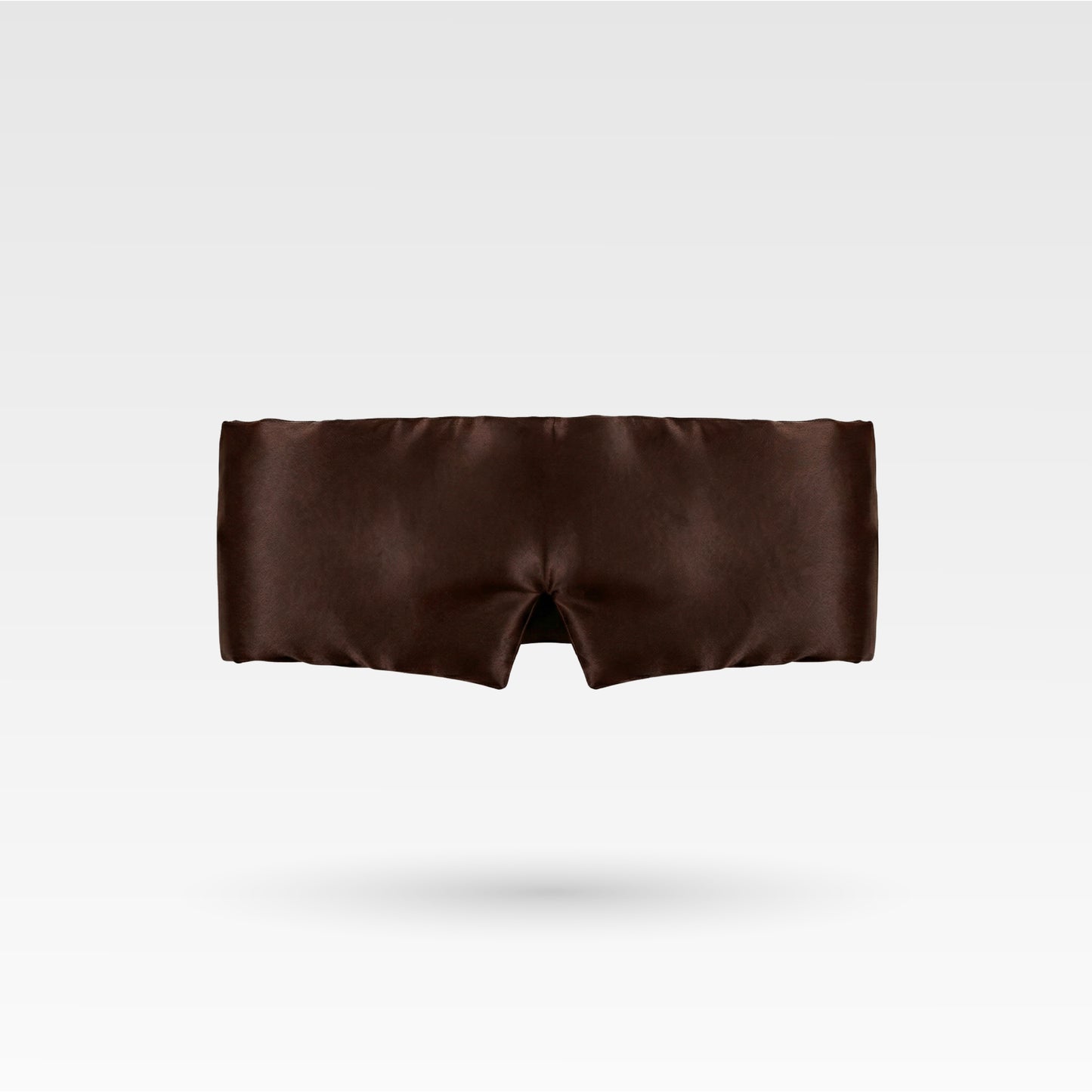 Premium Large Silk Sleep Mask - Choco Brown