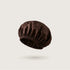 Classic double-layer silk bonnet in Choco Brown for sleeping, 100% mulberry silk, 23 momme, OEKO-TEX certified – SilkWide