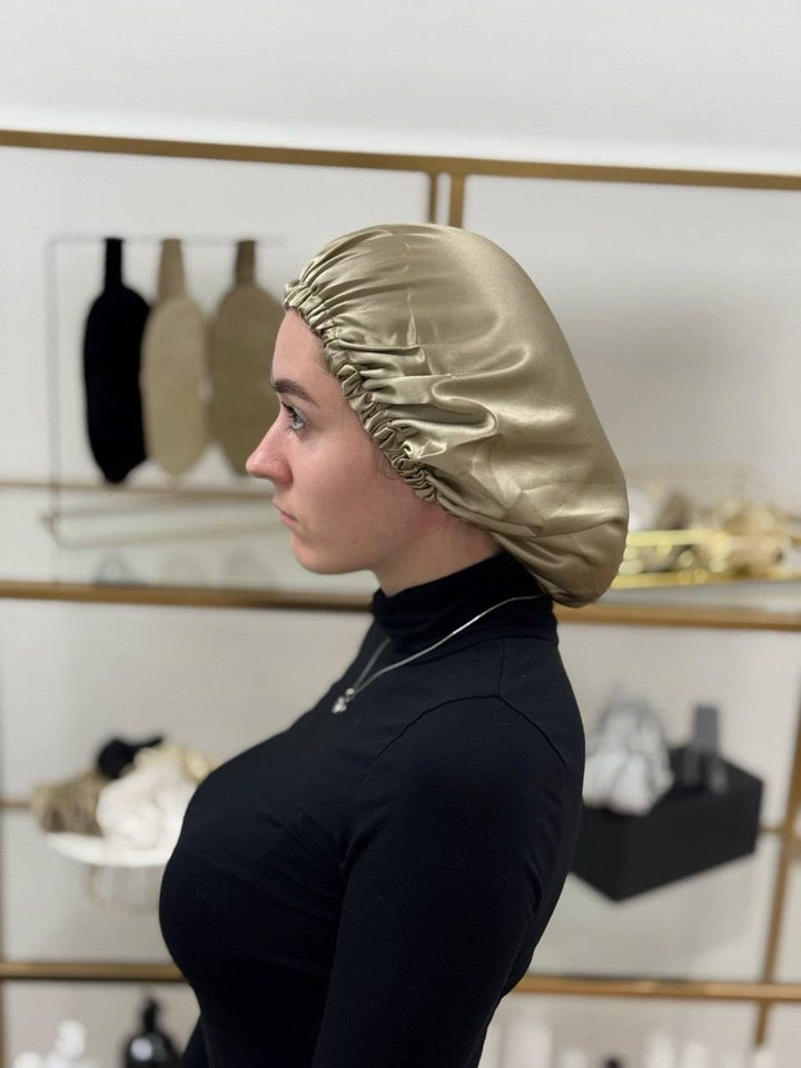 silk sleep bonnet