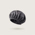 Classic double-layer silk bonnet in Graphite for sleeping, 100% mulberry silk, 23 momme, OEKO-TEX certified – SilkWide