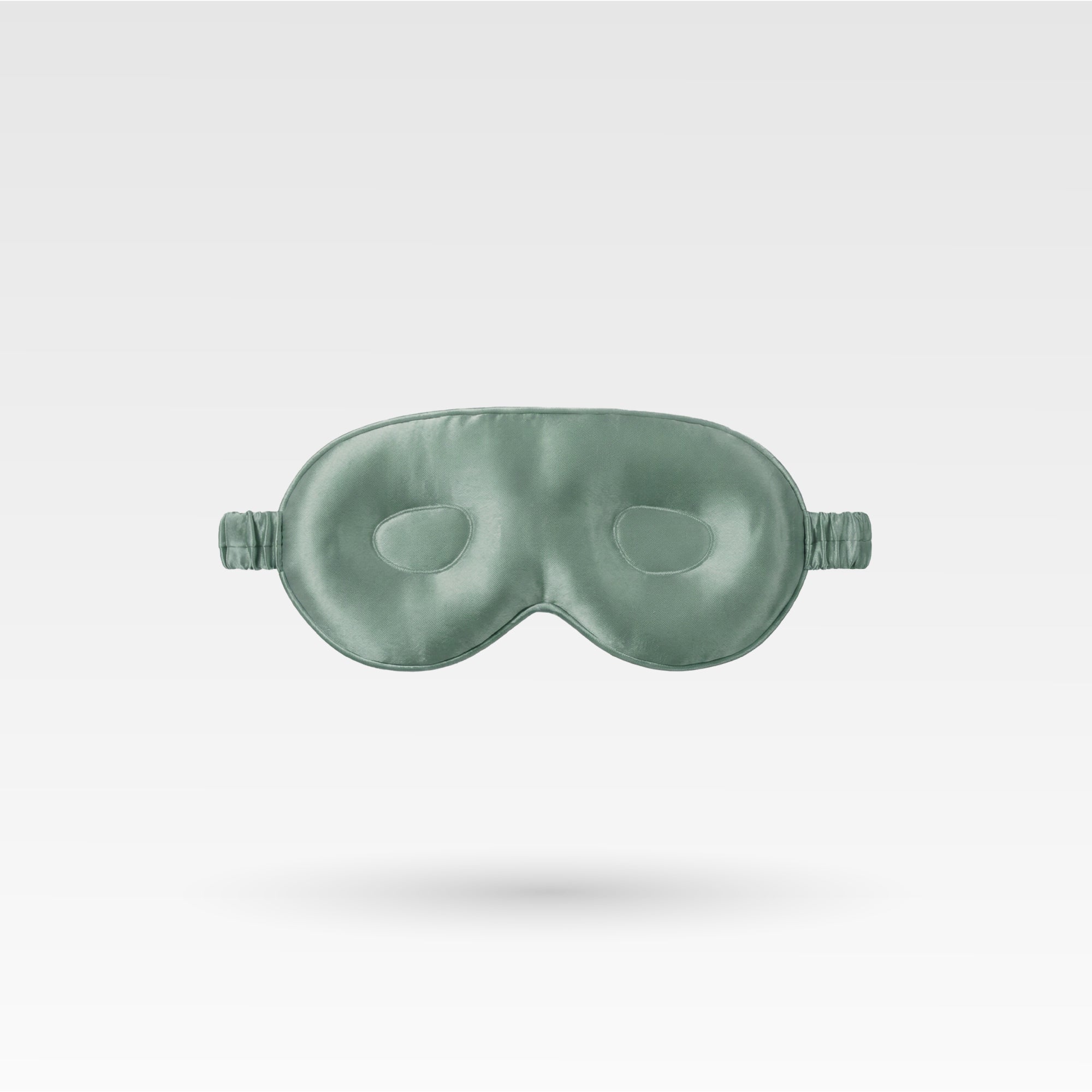 Premium LashProtect Silk Sleep Mask - Coral Green