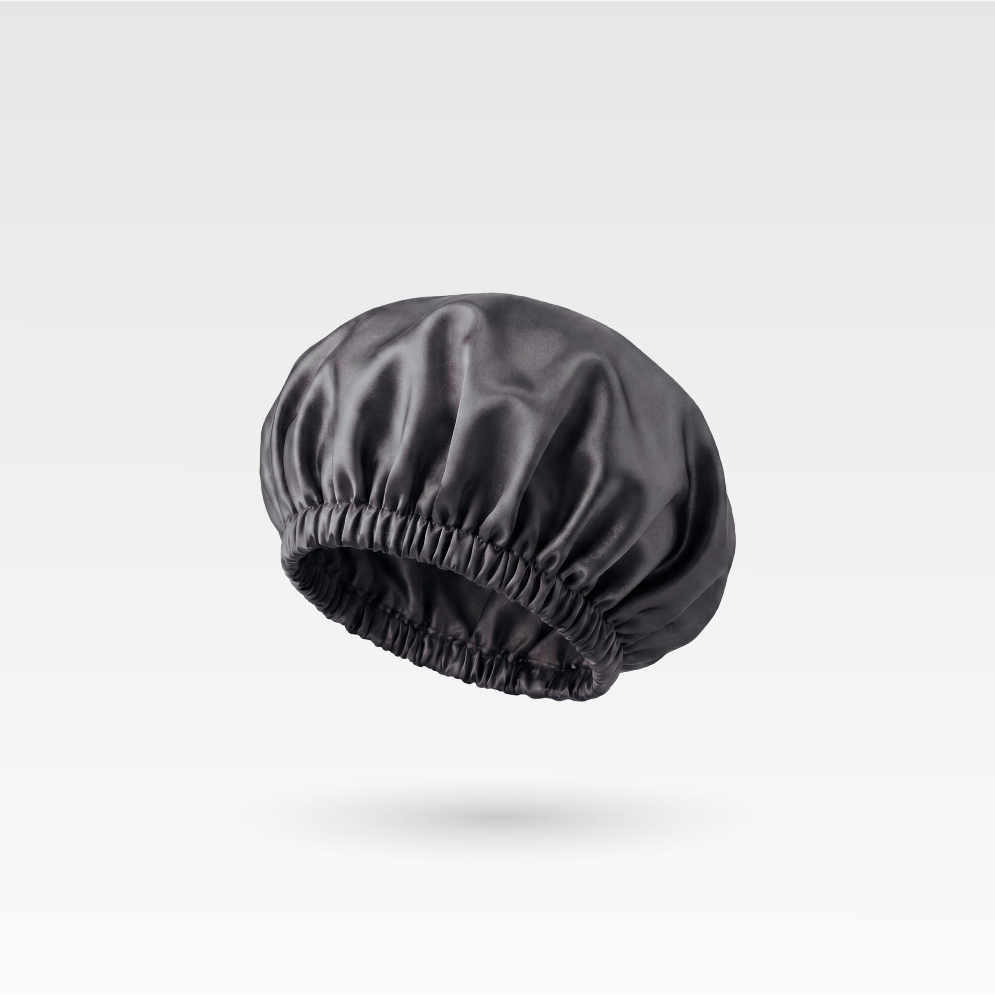 Premium Classic Silk Bonnet - Graphite