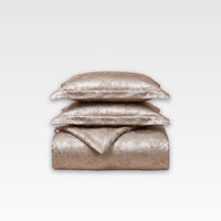 Premium Mulberry Silk Duvet Cover Set from Hazel Tussah Collection