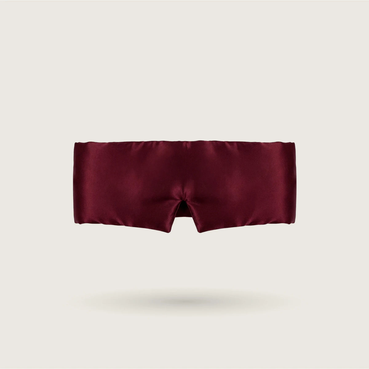 Large Bordeaux silk sleep mask with adjustable strap, 100% mulberry silk, 23 momme, OEKO-TEX certified – SilkWide