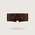 Large Choco Brown silk sleep mask with adjustable strap, 100% mulberry silk, 23 momme, OEKO-TEX certified – SilkWide
