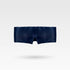 premium quality large adjustable mulberry silk sleep mask in deep navy color