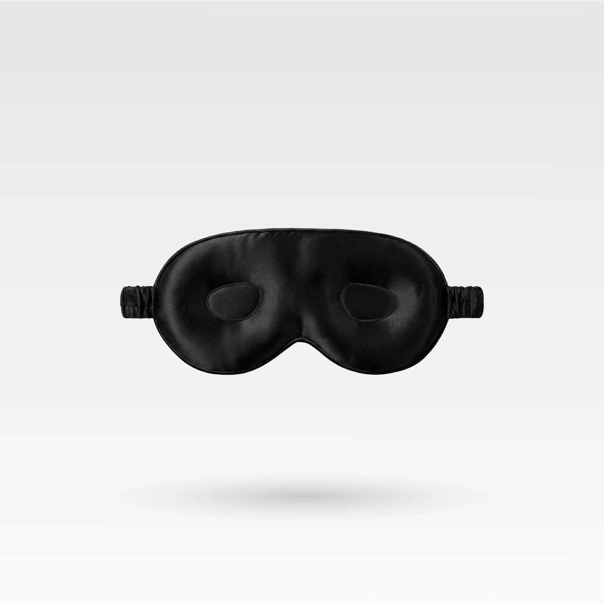 Premium LashProtect Silk Sleep Mask - Midnight Black
