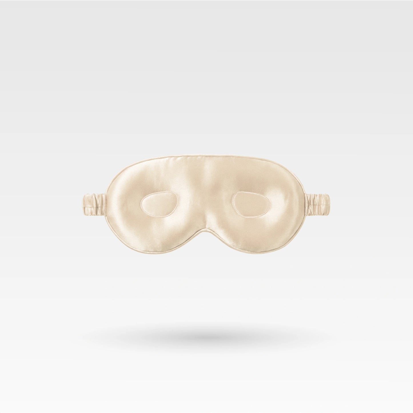 Premium LashProtect Silk Sleep Mask - Golden Champagne