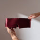 Premium Large Silk Sleep Mask - Bordeaux