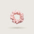 Medium Soft Pink silk scrunchie, 3 cm wide, 100% mulberry silk, 23 momme, OEKO-TEX certified, for all hair types – SilkWide