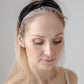 Pure Mulberry Silk Headband - Midnight Black