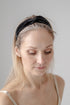 Pure Mulberry Silk Headband - Midnight Black
