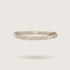 Minimal thin elastic silk headband in Golden Champagne, 100% mulberry silk, 23 momme, OEKO-TEX certified – SilkWide