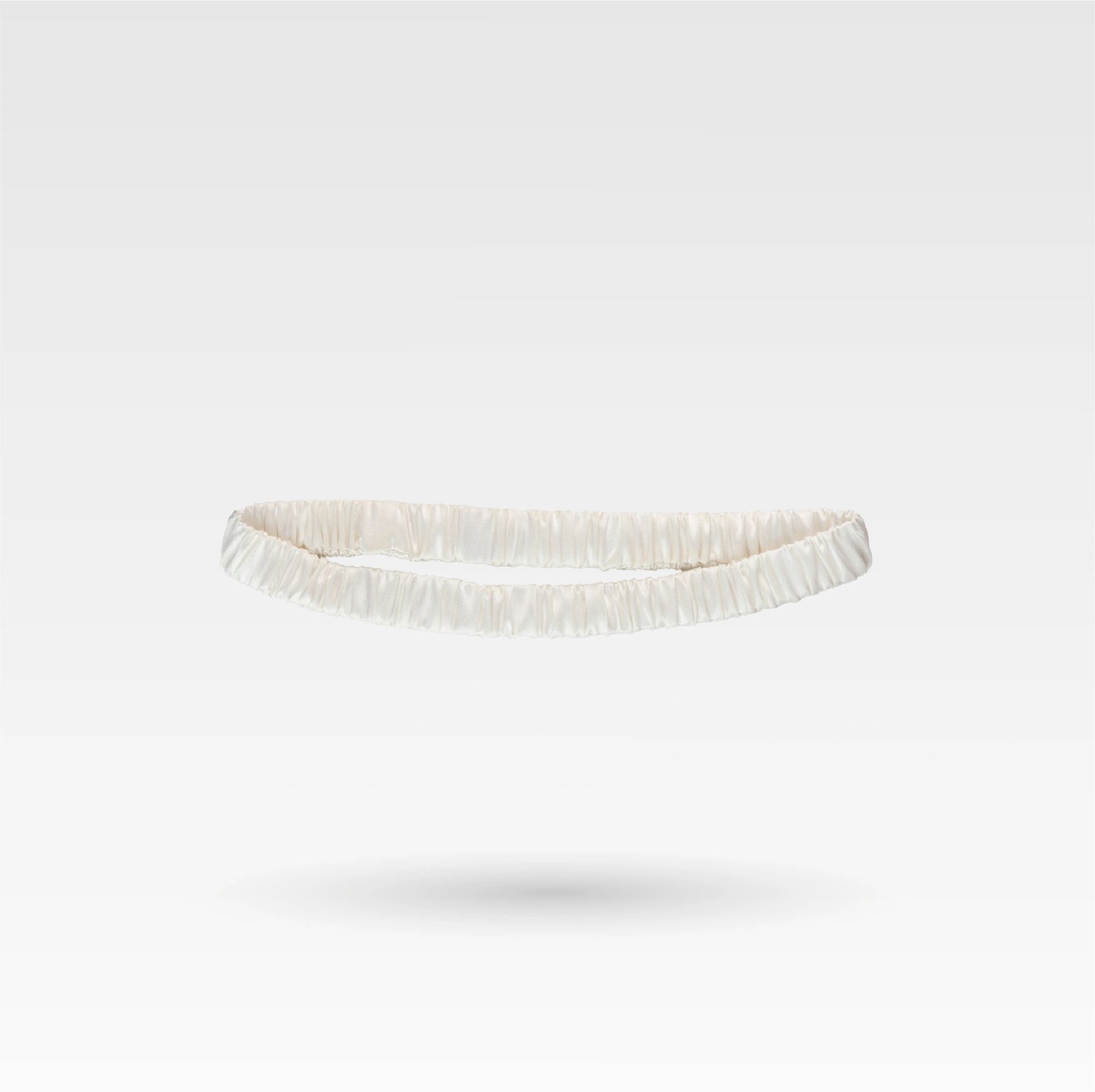 Mаленькая шелковая лента - Белый