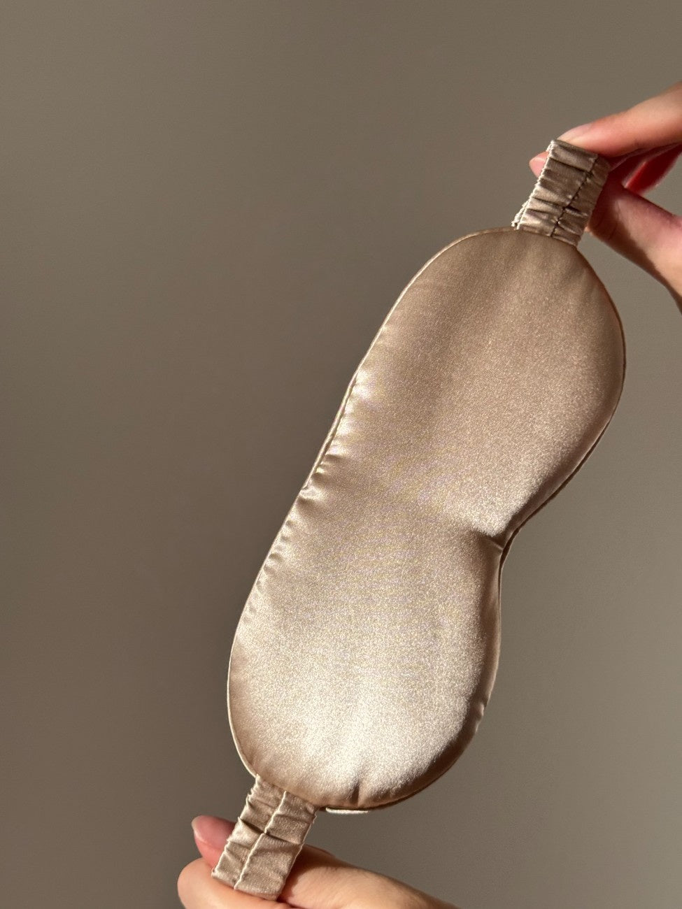 100% Natural Silk Sleep Mask - Caramel