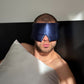Premium Large Silk Sleep Mask - Deep Navy