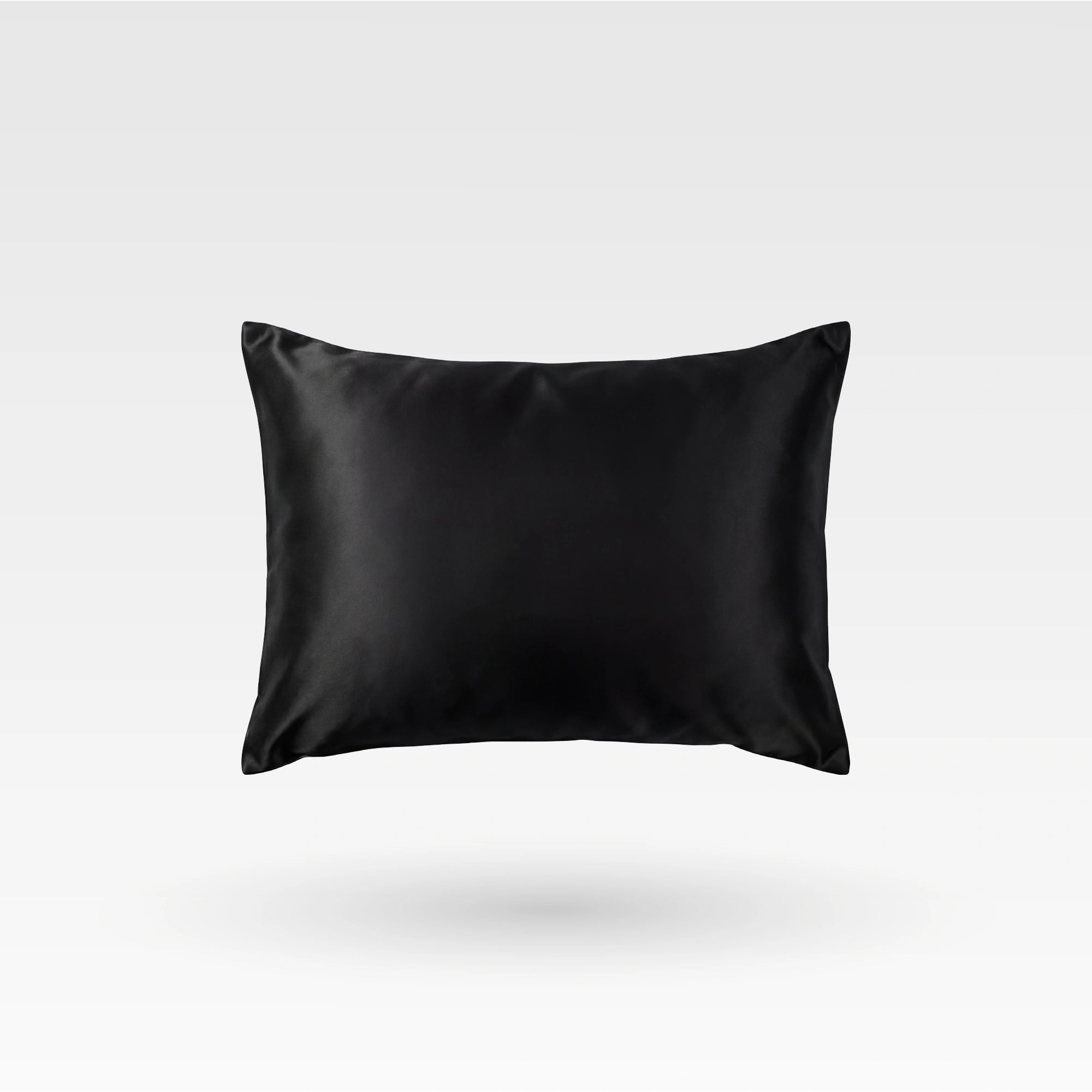 Premium Natural Silk Pillowcase - Midnight Black