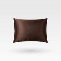 Premium Natural Silk Pillowcase - Choco Brown