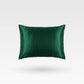 Premium Natural Silk Pillowcase - Emerald Green