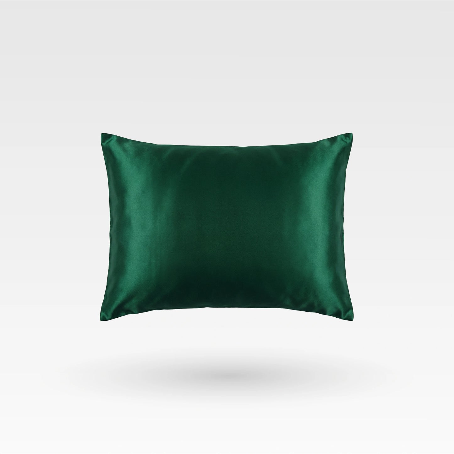 Premium Natural Silk Pillowcase - Emerald Green
