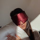 Premium Large Silk Sleep Mask - Bordeaux