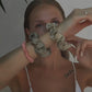 medium size silk hair scrunchies