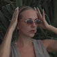 mulberry silk headband in desert dune color available now