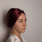 22 Momme Mulberry Silk Bonnet - Bordeaux
