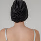 25 Momme Mulberry Silk Bonnet - Midnight Black