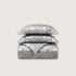 Jacquard silk duvet cover set Portofino with two pillowcases, 100% silk, 28 momme, OEKO-TEX certified, made in Germany – SilkWide