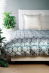 Medium Jacquard Silk Duvet with Down Filling