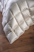 Warm Jacquard Silk Duvet with Down Filling