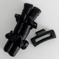 Heatless Mulberry Silk Hair Curler - Midnight Black