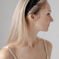 Pure Mulberry Silk Headband - Midnight Black