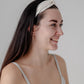 Pure Mulberry Silk Headband - Moon Pearl