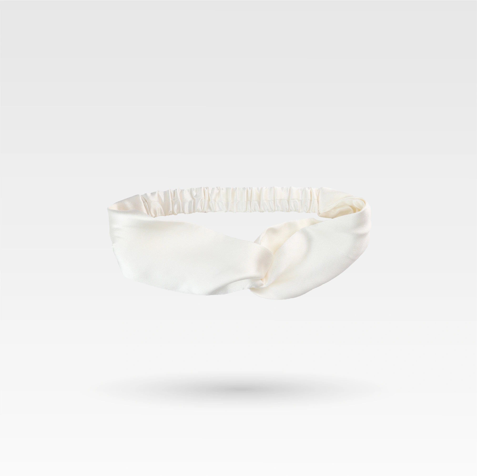 Шелковая лента - Белый